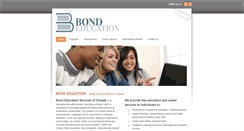 Desktop Screenshot of bondservices.org
