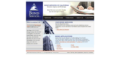 Desktop Screenshot of bondservices.com